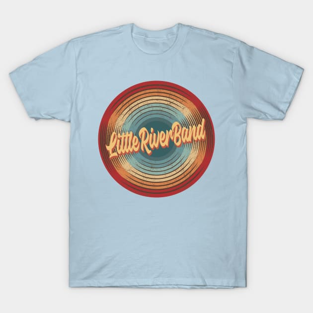 Little River Band Vintage Circle T-Shirt by musiconspiracy